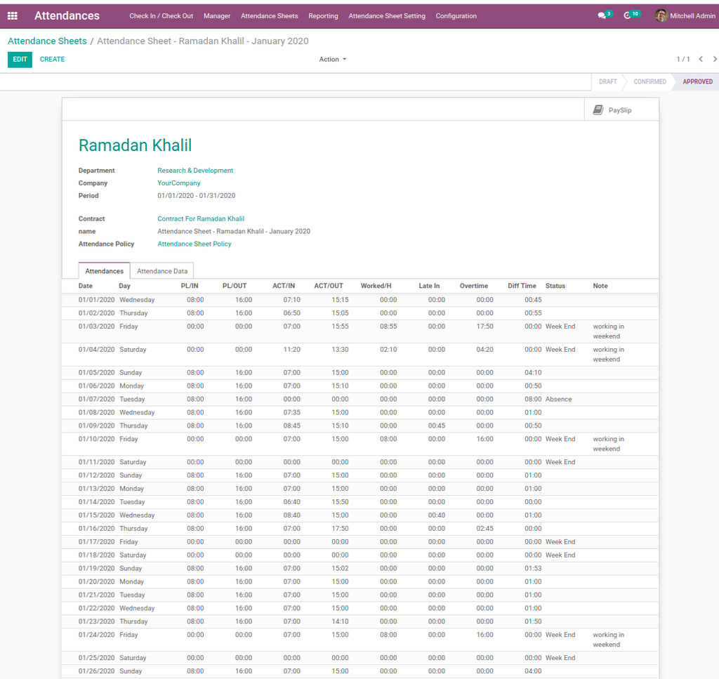 CDS Attendance Sheet And Policies (13.0)